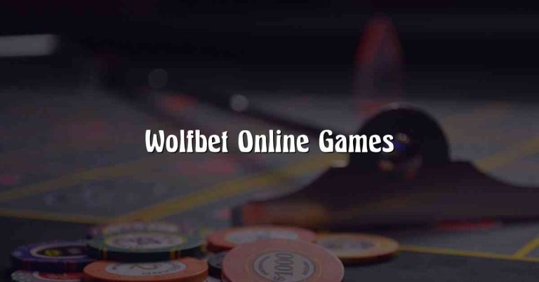 Wolfbet Online Games